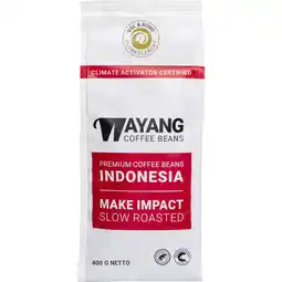 Albert Heijn Wayang Vol & rond koffiebonen aanbieding