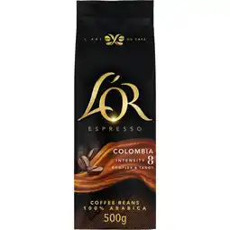 Albert Heijn L'OR Espresso origins Colombia koffiebonen aanbieding