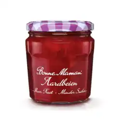 Albert Heijn Bonne Maman Aardbeien meer fruit minder suiker aanbieding