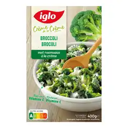 Albert Heijn Iglo Broccoli in roomsaus bel aanbieding
