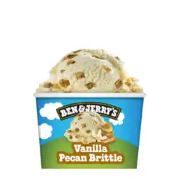 Albert Heijn Ben & Jerry's Vanilla pecan brittle aanbieding