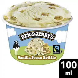 Albert Heijn Ben & Jerry's Vanilla pecan brittle aanbieding