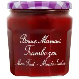 Albert Heijn Bonne Maman Frambozen meer fruit minder suiker aanbieding