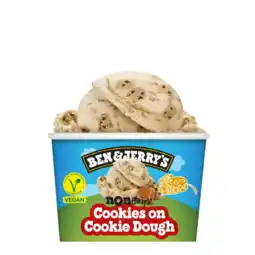Albert Heijn Ben & Jerry's Non-dairy cookies on cookie dough aanbieding