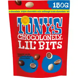 Albert Heijn Tony's Chocolonely Lil'bits triple chocolate aanbieding