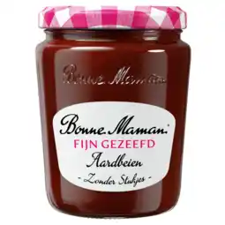 Albert Heijn Bonne Maman Aardbeien fijn gezeefd aanbieding