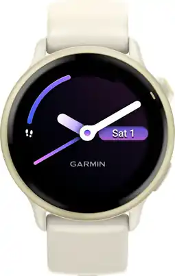 Coolblue Garmin Vivoactive 6 Music Goud/Wit aanbieding