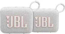 Coolblue JBL Go 4 Blanc Lot de 2 aanbieding