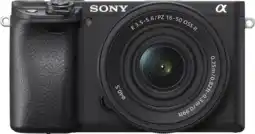 Coolblue Sony Alpha A6400 + E PZ 16-50mm f/3.5-5.6 OSS II aanbieding