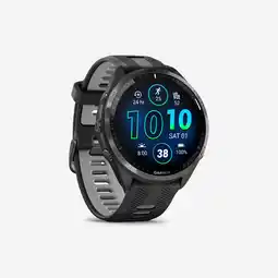 Decathlon Multisport smartwatch met gps en hartslagmeting Forerunner 965 zwart grijs aanbieding