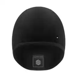 Decathlon Heren en Dames Wielrennen Thermische fietsmuts Essential Cap Zwart aanbieding