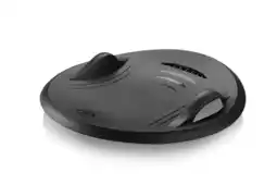 Decathlon Set van 2 schotelsledes met geïntegreerde handgrepen - Zwart - 70cm diameter aanbieding