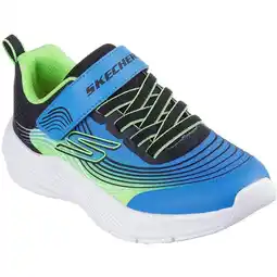Decathlon Sneakers Skechers Microspec Advance, Blauw, Kinderen aanbieding