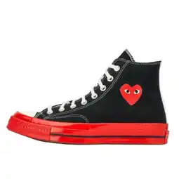 Decathlon Schoenen Converse Chuck 70 High Top Black Red aanbieding