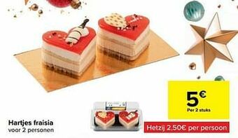 Carrefour Hartjes fraisia aanbieding