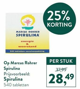 Holland & Barrett Spirulina aanbieding
