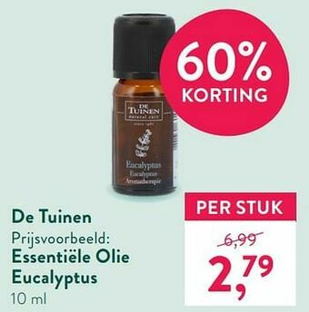 Holland & Barrett Essentiële olie eucalyptus aanbieding