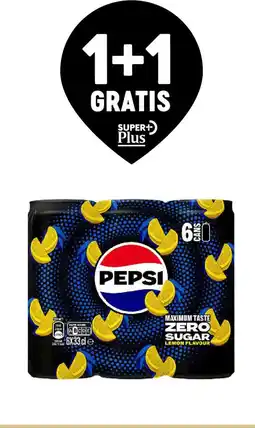 Delhaize Pepsi zero sugar aanbieding