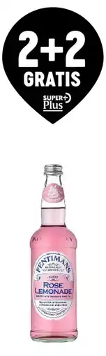Delhaize Fentimans rose lemonade aanbieding