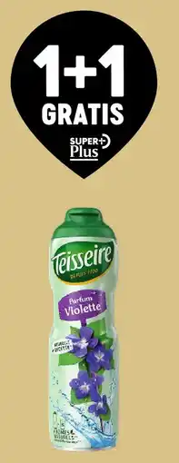 Delhaize Teisseire parfum violette aanbieding