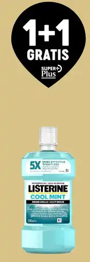 Delhaize Listerine aanbieding