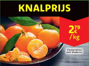 Clementines met bladeren