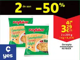 Cora Geraspte emmentaler reybier aanbieding