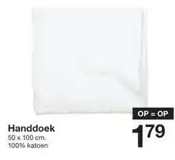 Zeeman Handdoek aanbieding