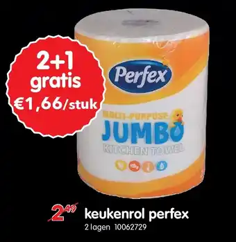 Yess keukenrol perfex aanbieding