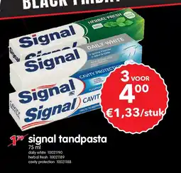 Yess signal tandpasta aanbieding