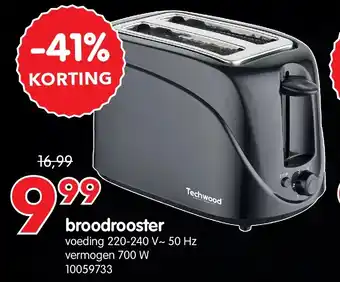 Yess broodrooster aanbieding