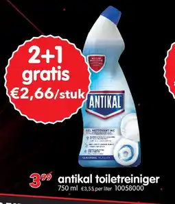 Yess antikal toiletreiniger aanbieding