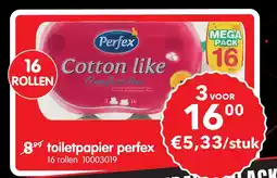 Yess toiletpapier perfex aanbieding