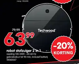 Yess robot stofzuiger 2 in 1 aanbieding
