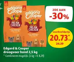 Maxi Zoo Edgard & Cooper droogvoer hond 2,5 kg aanbieding