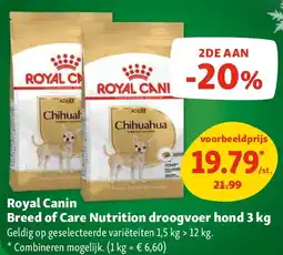 Maxi Zoo Royal Canin Breed of Care Nutrition droogvoer hond 3 kg aanbieding