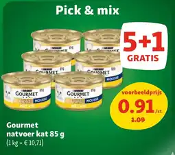 Maxi Zoo Gourmet natvoer kat 85 g aanbieding