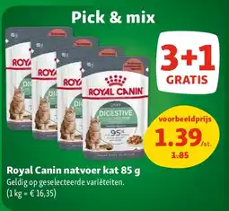 Maxi Zoo Royal Canin natvoer kat 85 g aanbieding