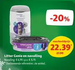 Maxi Zoo Litter Genie en navulling aanbieding