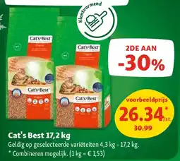 Maxi Zoo Cat's Best 17,2 kg aanbieding