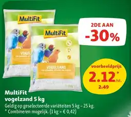 Maxi Zoo MultiFit vogelzand 5 kg aanbieding