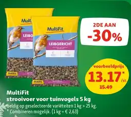 Maxi Zoo MultiFit strooivoer voor tuinvogels 5 kg aanbieding