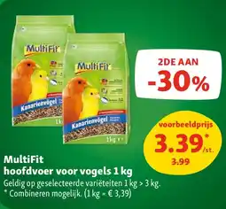Maxi Zoo MultiFit hoofdvoer voor vogels 1 kg aanbieding