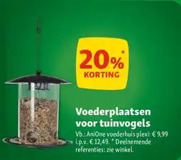 Maxi Zoo Voederplaatsen voor tuinvogels aanbieding