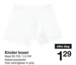 Zeeman Kinder boxer aanbieding