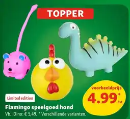 Maxi Zoo Flamingo speelgoed hond aanbieding