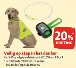 Maxi Zoo Veilig op stap in het donker aanbieding