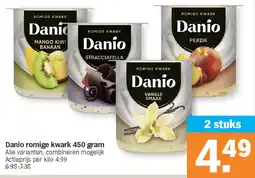 Albert Heijn Danio romige kwark 450 gram aanbieding