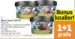 Albert Heijn Ben & Jerry's 100 ml aanbieding