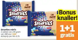 Albert Heijn Smarties mini's aanbieding